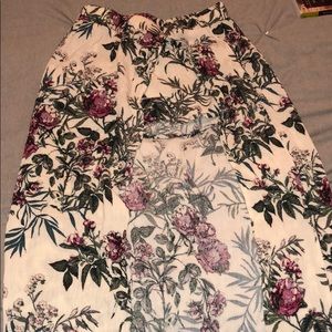 Skirt with shorts under